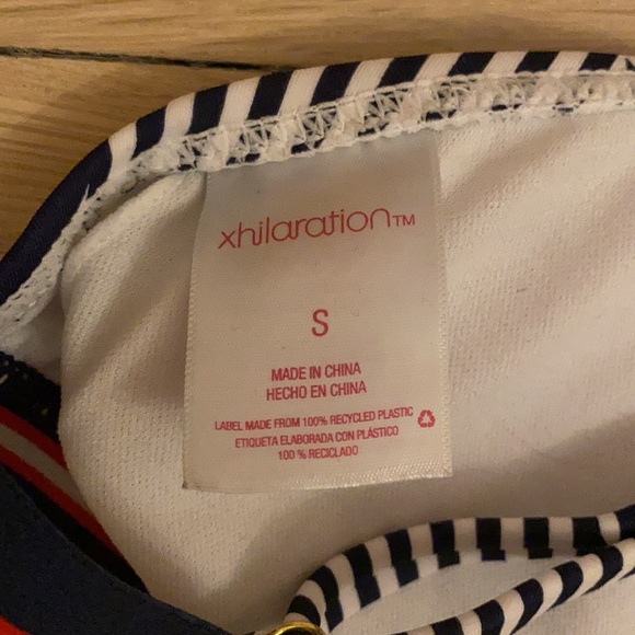 Xhilaration triangle stars and striped bikini top - Picture 4 of 4